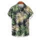 thumbnail image 4 of Blusa y camisa de manga corta con cuello vuelto para hombre, blusa informal de moda con cuello vuelto, blusa estampada de manga corta con botones, blusa de poliéster para hombre, 4 of 6