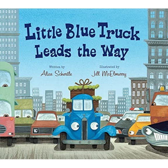 Pre-Owned Little Blue Truck Leads the Way Padded Board Book (Board book) 0358731097 9780358731092