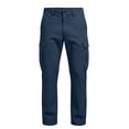 thumbnail image 5 of Lmueinov Multi Pocket Cargo Pants for Men Plus Size Button Elastic Waist Straight Leg Trousers Hiking Casual Work Outdoor Outfits S-3XL, 5 of 5