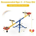 thumbnail image 2 of Gymax Kids Seesaw Swivel Teeter Totter Playground Equipment 360° Rotation, 2 of 10