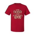 thumbnail image 2 of Wild Bobby, A Little Country, A Little Hood, Pop Culture, Men Graphic Tee, Red, XX-Large, 2 of 4