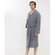 thumbnail image 2 of Bata de baño TESSO HOME Gris Extrasuave Microfibra Caballero, 2 of 2