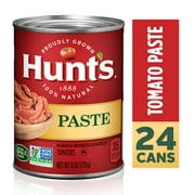 Hunts Tomato Paste, Keto Friendly, 6 oz, 24 Pack