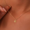 thumbnail image 2 of APSVO 18K Gold Plated Flower Necklaces for Women Marigold Pendant Chain October Birthday Graduation Jewelry Gifts Teen Mom Wife Girlfriend Tween Female Lady Adults Ideas, 2 of 5