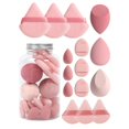 thumbnail image 1 of 15-Piece Professional Makeup Sponge Set Multi-Shape Blenders For Flawless Foundation Application, 1 of 8