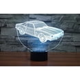thumbnail image 7 of YSITIAN Cool Car 3D Illusion LED Night Light Colorful Acrylic Table Lamp for Party Kids Toys Home Deco Bar Lamp H1116-150, 7 of 7