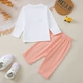 thumbnail image 7 of REgarm Toddler Baby Boy Girl Halloween Outfit Fall Winter Clothes Embroidery Shirt Top Elastic Waist Plaid Pants Set Trendy 2 Piece Outfit,3-4 Years, 7 of 7