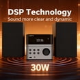 thumbnail image 3 of Sistema de Estéreo Integrado LONPOO Reproductor de CD Bluetooth 30W, 3 of 8