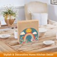 thumbnail image 6 of Yayeee Napkin Holder for Table Kitchen Paper Tissue Organization, Blue Rainbow, 6 of 8