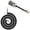 3m-Black, variant on 1 Set RJ9 Telephone Handset Cord Detanglers 360 Degree Rotating Swivels Cord Easy to Use Landline Handset Cord Cable