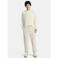 thumbnail image 2 of No Boundaries Men's & Big Men's Cargo Jogger Fleece Sweatpants, Sizes XS-5XL, 2 of 5