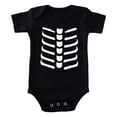 thumbnail image 4 of CAIXIA Infant Halloween Outfit Girls Summer Pumpkin Skeleton Bat Cotton Bodysuit Romper Onesie Jumpsuit Clothes Casual Dress Up Outfit, 4 of 5