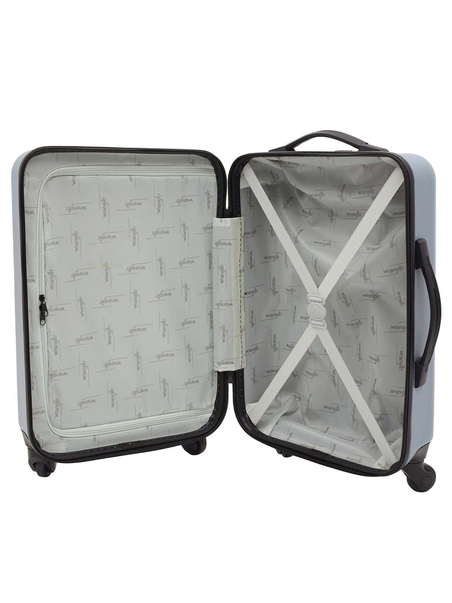 Wrangler 2 pc. Quest Collection Spinner Travel Luggage Set -Winter Sky