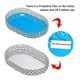 thumbnail image 2 of Mirrored Crystal Vanity Makeup Tray, Jewelry Trinket Storage Tray Cosmetic Perfume Display Tray (Si, 2 of 5