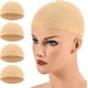 thumbnail image 1 of Stocking Wig Cap Ultra Thin - Breathable, Sweat Absorber & Stretchable Wig Caps For Women, One Size Fits All (4 Pieces,light Brown), 1 of 5