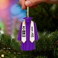 thumbnail image 4 of Class of 2026 Graduation Wall Hanging Ornament â Personalized Acrylic Graduate Gown with Name & School, for Home Decor, Party Favors, or Keepsake Gift, 4 of 5