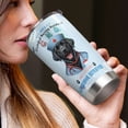 thumbnail image 4 of Just a Certified Nursing Assistant Cna Who Loves Her Labrador Retriever 20oz Stainless Steel Tumbler Insulated Cup with Lid Lab Dog Lover Gifts - 00003, 4 of 5