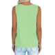 thumbnail image 5 of Camisas Y Tops de Verano de Mujer Cuello Redondo Camisa sin Mangas de Rayas Tela Cómoda Casual para Citas, Ocasional, Fiesta, Playa, Trabajo, 5 of 8
