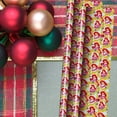 thumbnail image 5 of Regal Dreams Princess-Themed Yellow Gift Wrapping Paper, 20 Sq ft (2 Rolls) Premium Deluxe Easy-Cut Grid-Lined Wrap Christmas Birthday Thanksgiving Party Prizes Supply with Bonus Canzonet Tag, 5 of 7