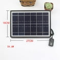 thumbnail image 5 of mmirethe 5V Solar Panel Battery Charger with USB Port Portable Outdoor Solar Charging Board for Mobile Phones, 5 of 5