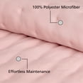 thumbnail image 5 of Mainstays Full/Queen Comforter Set, All-Season, 3-Piece, Pink, 5 of 12