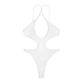 thumbnail image 4 of Pxiakgy Maillot de Bain une Pièce pour Femmes Maillot de Bain pour Femmes Maillot de Bain une Pièce pour Femmes Maillot de Bain Découpé String 1 Maillot de Bain Blanc + S, 4 of 4