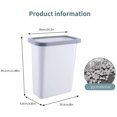 thumbnail image 4 of Small kitchen trash can, new generation kitchen trash can for cabinet door, 4 of 6