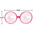 thumbnail image 4 of (2 pack) Pink Plastic Party Costume Glasses by Way to Celebrate, 4 of 6