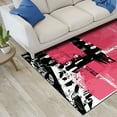 thumbnail image 6 of Glitch n II Washable Abstract Art Area Rug size 5'x8', 6 of 7
