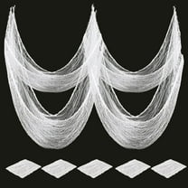 DAMAI Halloween Creepy Cloth,30 x 72 Inch Halloween Spooky Scary Creepy Gauze Cloth,Freaky Loose Weave Creepy Cloth Fabric Scary Spooky for Halloween Party Decoration