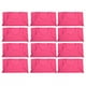 thumbnail image 2 of Chalecos de entrenamiento de fútbol para niños de color rojo rosa, juego de 12, malla grande, transpirables y ajustables para el crecimiento, 2 of 8