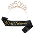 thumbnail image 1 of Guardurnaity Fabulous Sash Shoulder Strap Crystal Hair Hoop Accesorios universales para fiestas de cumpleaños 18 años Regalo de ducha para Ropa, zapatos y accesorios Miscelánea 50, 1 of 6