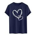 thumbnail image 3 of PNTUTB Casual T-shirt for Men's Fashion Valentine's Day Themed Prints Short Sleeve Crew Neck Loose Comfort, 3 of 5
