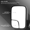 thumbnail image 5 of Spec-D Tuning Manual Flip Up Towing Mirrors Compatible with 1994-2001 Dodge Ram 1500, 1994-2002 Dodge Ram 2500 3500 Left + Right Pair, 5 of 6