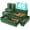 Green, variant on Tool Box Organizer Tray Divider Set, 【 & 5 Size】 Bathroom Drawer Organizer Bin, Garage Organization and Storage Toolbox Rolling Tool Chest Cart Cabinet WorkBench Small Part