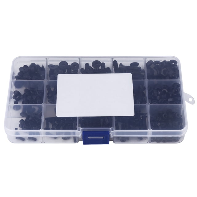 ,440pcs Acier Allié M3 Construction Robuste