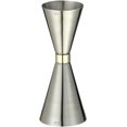 thumbnail image 1 of Double Cocktail Jigger,Cup Martini Measuring Tool Bar,for Home Bar Mixology(RingMermaid 1oz 2oz), 1 of 6