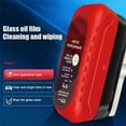 thumbnail image 2 of Tactical Windshield Cleaner, Tactical Windshield Tool, Automotive Oil Film Cleaning Brush, Car Glass Oil Film Cleaner for Car Windows, Anti-Rain Fog Glass Cleaning Board with Refill (2Pcs), 2 of 7