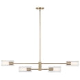 thumbnail image 3 of Kichler Lighting - Velestino - 4 Light Linear Chandelier-7 Inches Tall and 5.25, 3 of 8