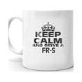 thumbnail image 2 of SCION FR-S Keep Calm and Drive Coffee Tea Ceramic Mug Office Work Cup Gift 11 oz, 2 of 3