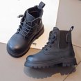 thumbnail image 5 of LvhaoGJOB Kids' Chelsea Boots - Elastic Side Panels, Side Zipper Closure & Classic Design, 5 of 6