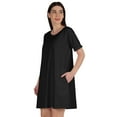 thumbnail image 2 of Inkmeso Swing Dress With Pockets Summer Cotton Tunic Tshirt Dress For Women, 2 of 7