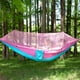 thumbnail image 3 of Hamaca de camping con mosquitero, hamaca para dormir para viajes al aire libre, ideal para mochileros y excursionistas., 3 of 5