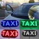 thumbnail image 2 of myroon conveniente luz de taxi ahorro de energía led bombillas parabrisas cab indicador colorido 12v práctica lámpara de coche instrumento luces/multicolor, 2 of 4