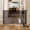 🔥 Black_Base#1817, variant on Pet Gate for Dogs and Cats, No Drilling PVC Safety Fence with Door, Adjustable Stair and Doorway Barrier for Home Use