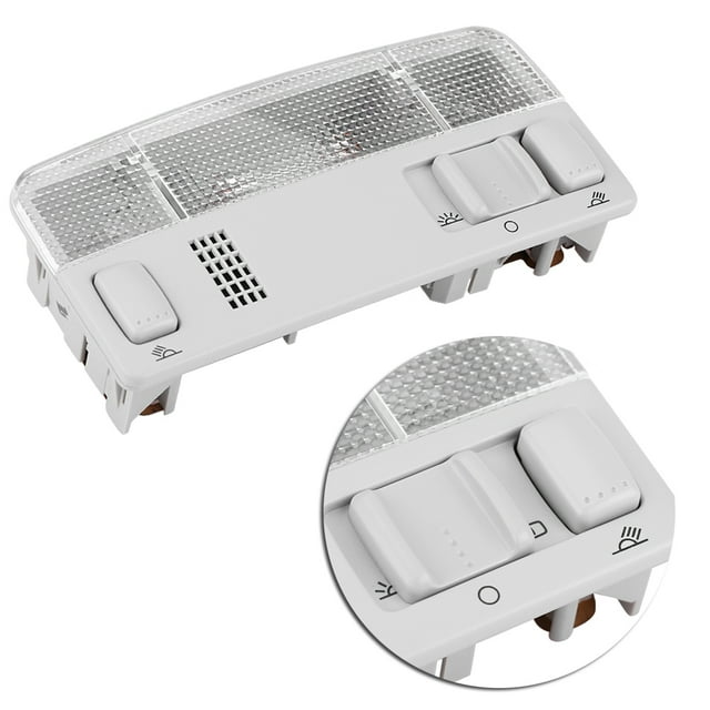 Pequeña Luz De Domo Inalámbrica, Gris Universal Portátil Múltiple Función Auto Dome Light Para Camiones Remolques SUV