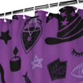 thumbnail image 3 of Witch's Brew Halloween Pattern Shower Curtain 72"x84" ,Bathroom Decorative Shower Curtains Set with 12 Hooks,Modern Waterproof Washable Shower Curtain, 3 of 6
