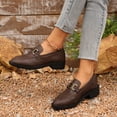 thumbnail image 6 of JUSLIO Womens Boots,Booties Comfort Round Toe Solid Color Fashion Casual Low Heels Boots for Women,, 6 of 8