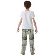 thumbnail image 4 of FORMRS Boys Pajama Pants with Pockets Size 9-10Y Kids Lounge Sleep Bottoms, Ghosts Playing in A Garden, 4 of 8