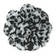 thumbnail image 1 of Broches de flores de leopardo Uxcell para mujeres, grandes flores de rosa de tela para el cabello para bodas [10 cm, gris azul], 1 of 7